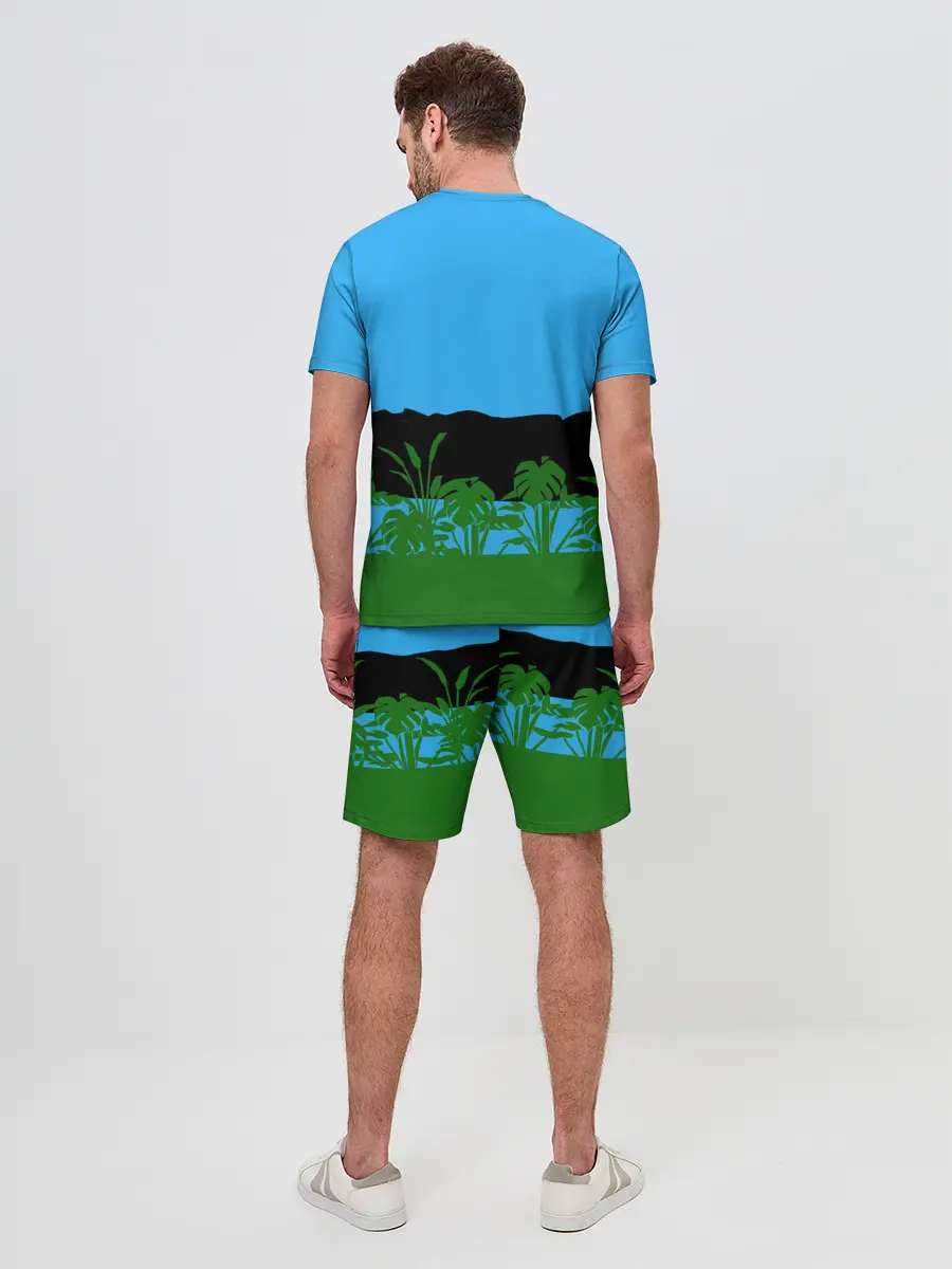 Мужской костюм с шортами / Тихиро гуляет с Каонаси