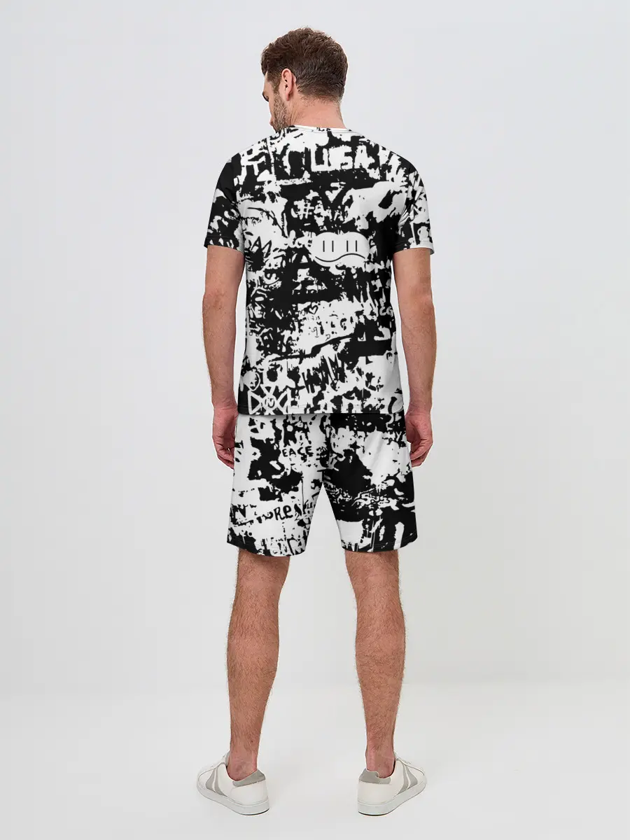 Мужской костюм с шортами / Graffiti