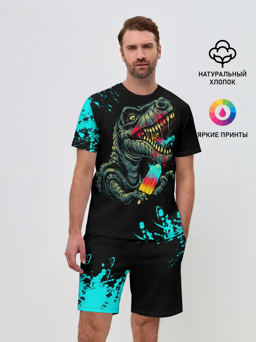 Мужской костюм с шортами / Godzilla