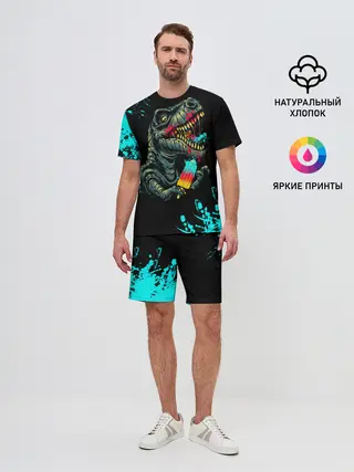 Мужской костюм с шортами / Godzilla
