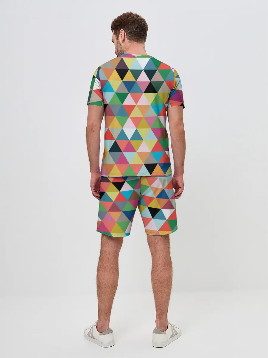 Мужской костюм с шортами / хипстерский паттерн