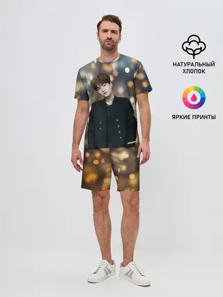 Мужской костюм с шортами / MIN YOONGI