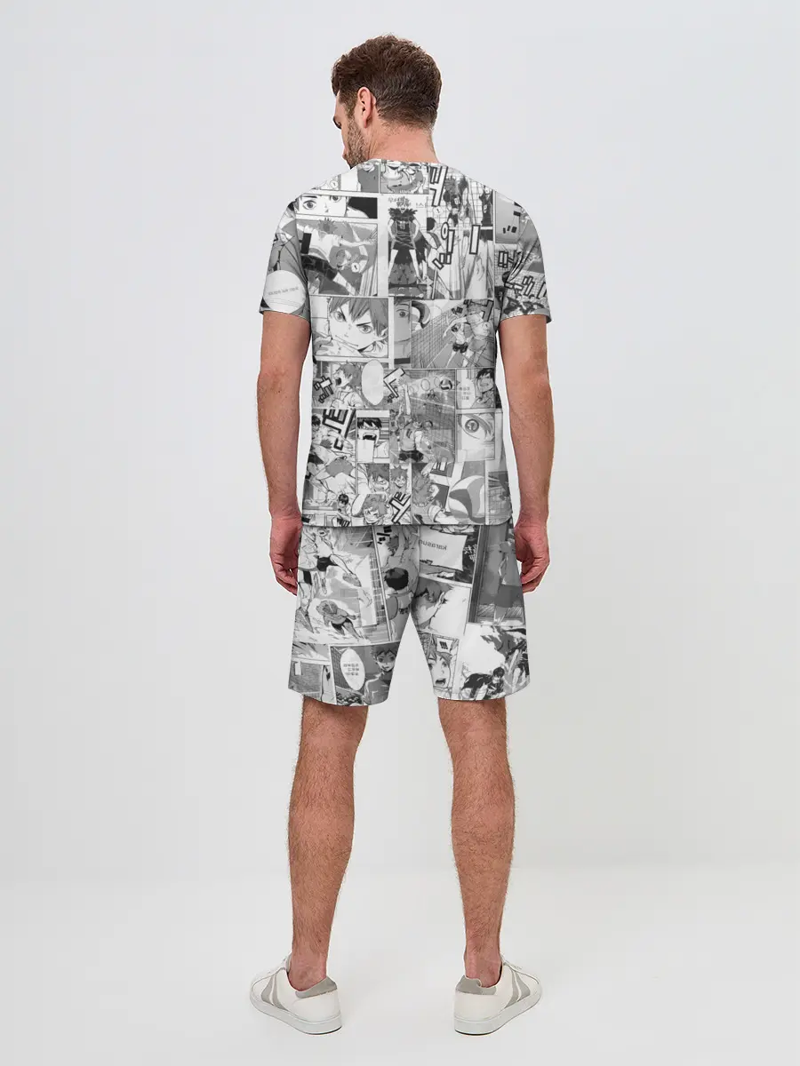 Мужской костюм с шортами / Хината Се Haikyu!