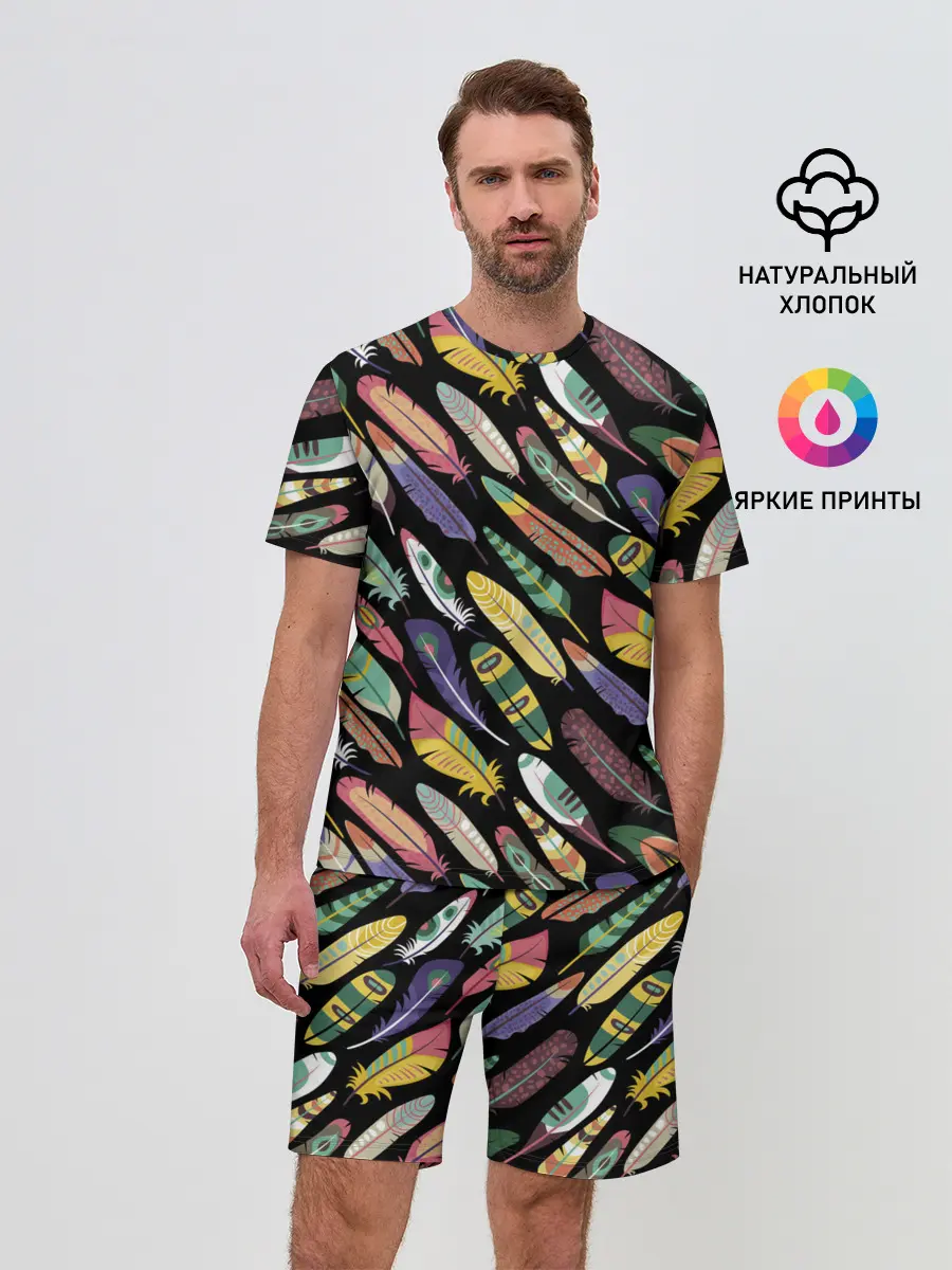 Мужской костюм с шортами / Feathers 2022