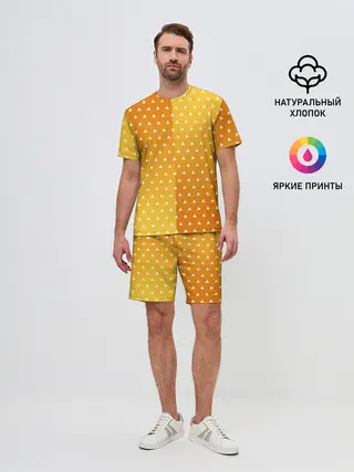 Мужской костюм с шортами / ЗЕНИЦУ КИМОНО