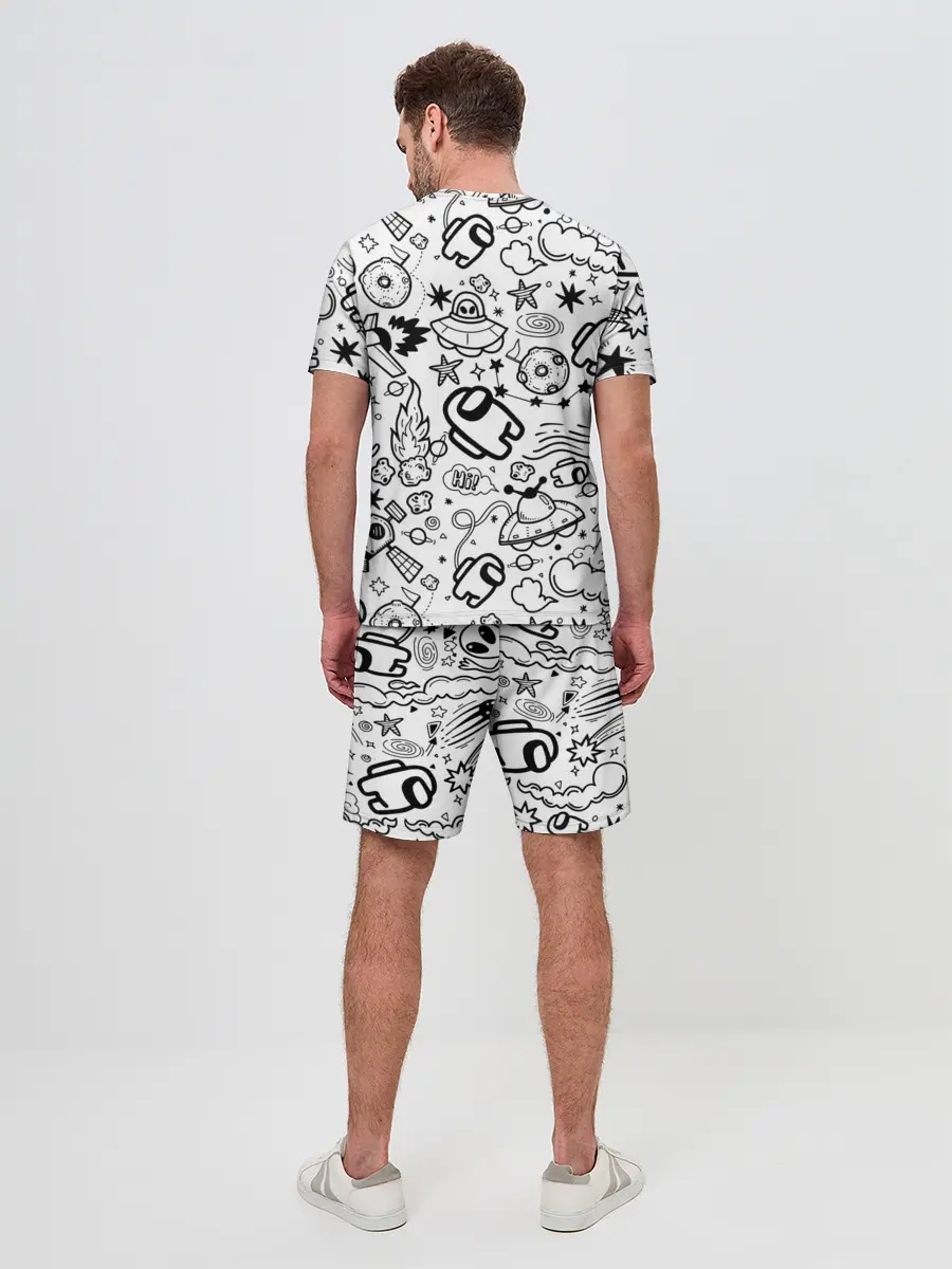 Мужской костюм с шортами / AMONG US