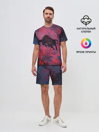 Мужской костюм с шортами / Бык