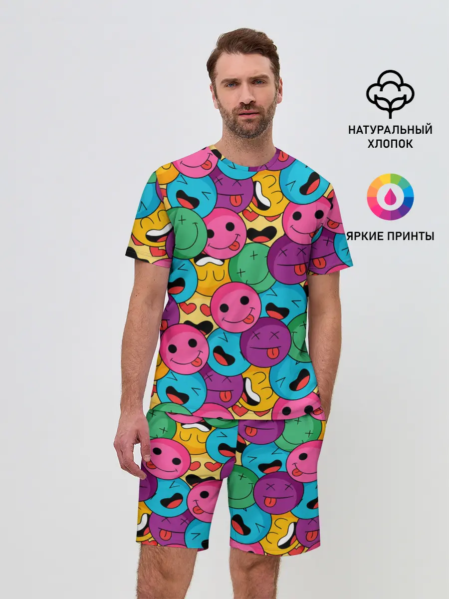 Мужской костюм с шортами / Pattern