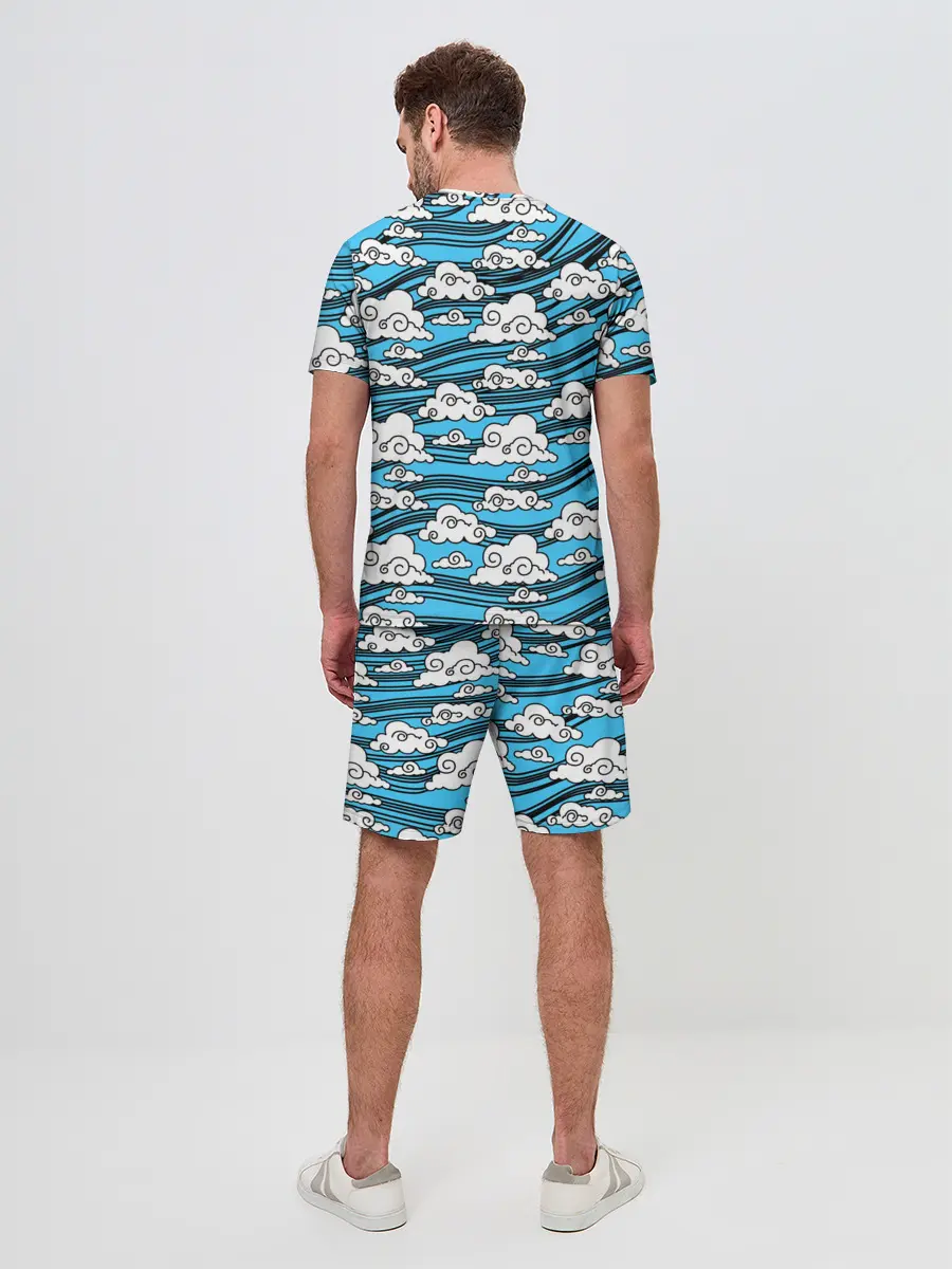 Мужской костюм с шортами / КИМОНО ТАНДЖИРО