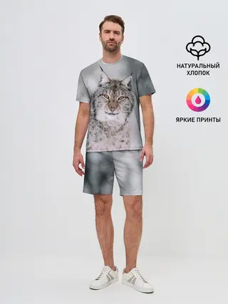 Мужской костюм с шортами / Рысь