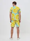 Мужской костюм с шортами / лимончики