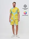 Мужской костюм с шортами / лимончики