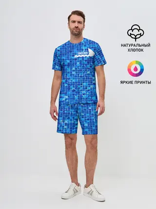 Мужской костюм с шортами / Dance pool