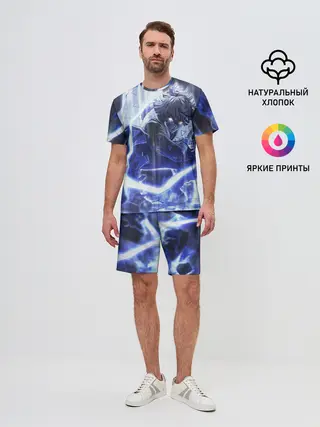 Мужской костюм с шортами / Клинок рассекающий демонов