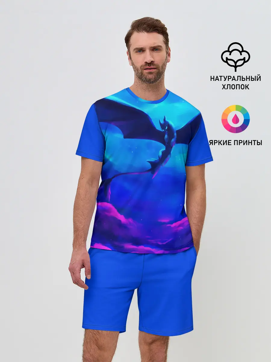 Мужской костюм с шортами / Беззубик