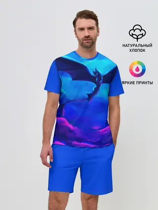 Мужской костюм с шортами / Беззубик