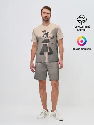 Мужской костюм с шортами / Secre Swallowtail