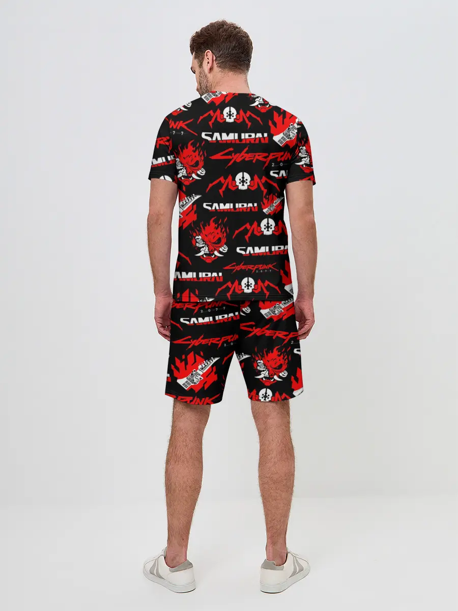 Мужской костюм с шортами / CYBERPUNK 2077 SAMURAI