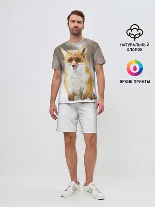 Мужской костюм с шортами / Лиса