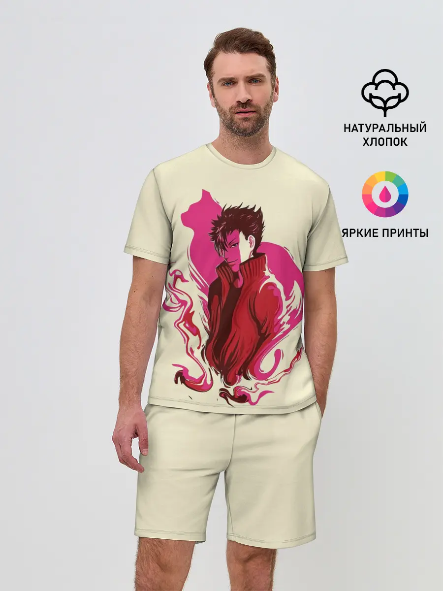 Мужской костюм с шортами / Haikyuu Nekoma