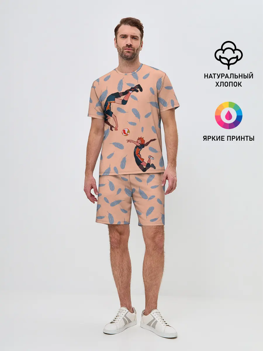 Мужской костюм с шортами / Karasuno Tobio x Hinata