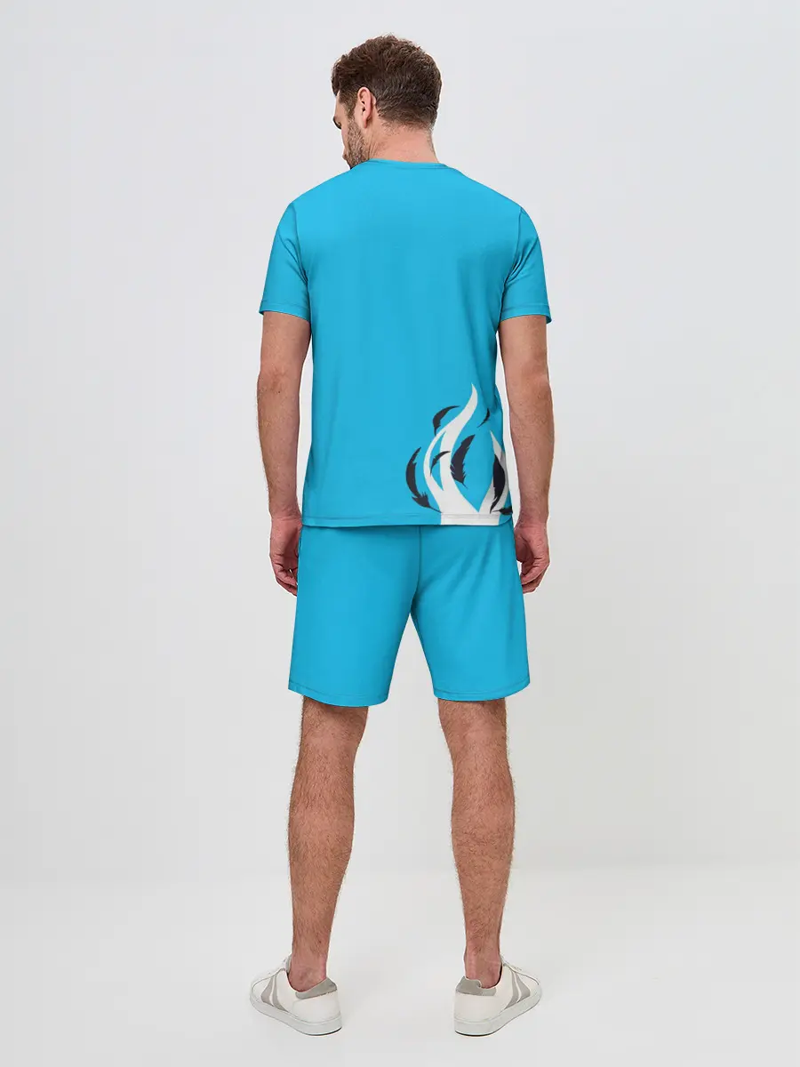 Мужской костюм с шортами / Хината