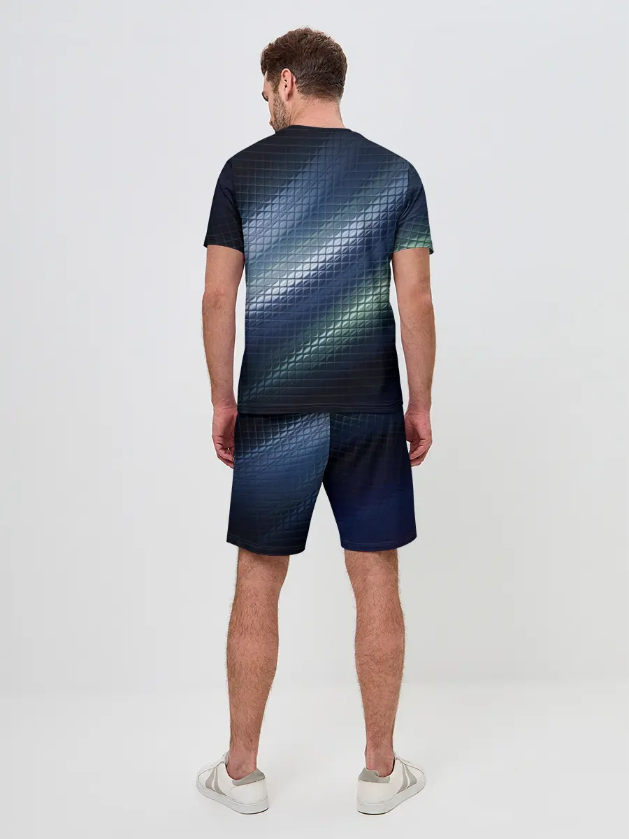 Мужской костюм с шортами / Текстура