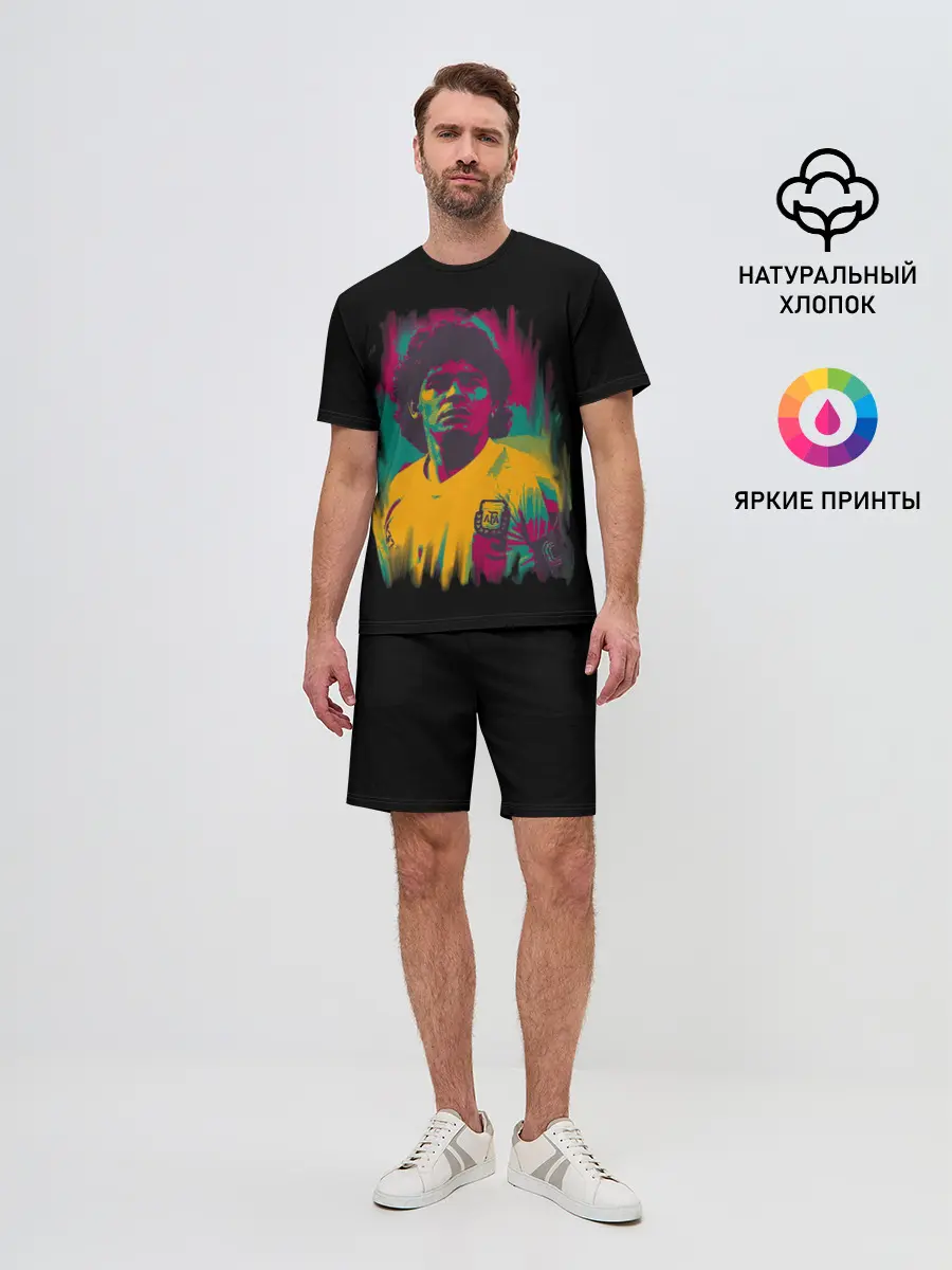 Мужской костюм с шортами / Diego Maradona