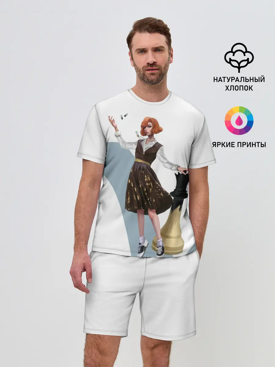 Мужской костюм с шортами / Ход Королевы