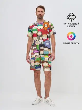 Мужской костюм с шортами / South Park персонажи