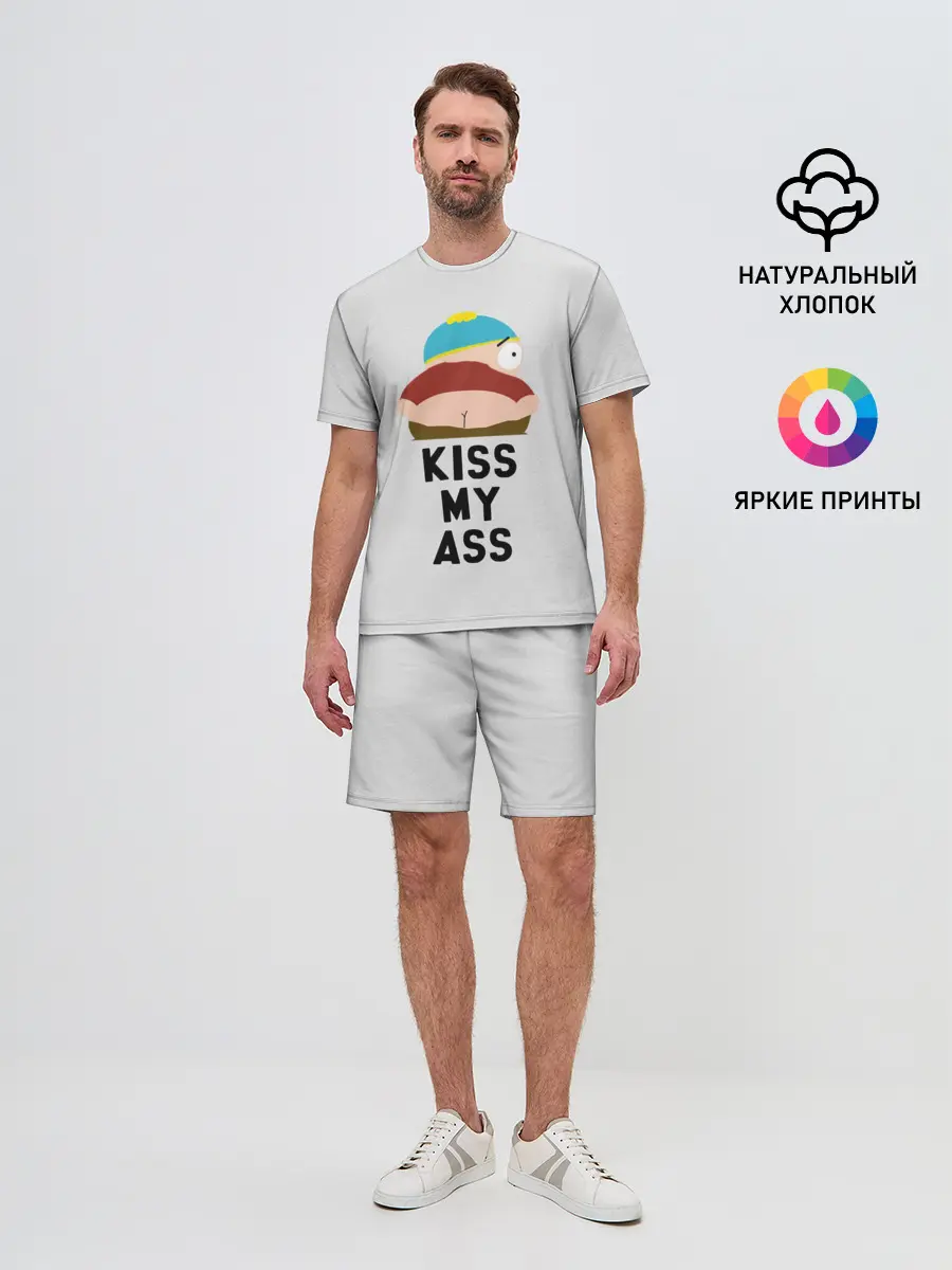 Мужской костюм с шортами / Kiss My Ass