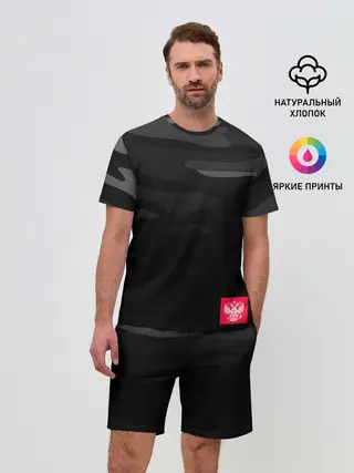 Мужской костюм с шортами / Russia - Инферно