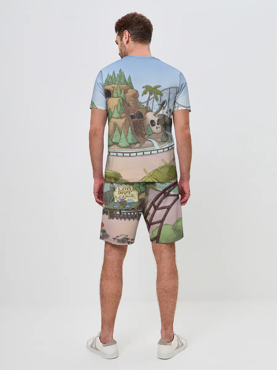 Мужской костюм с шортами / Вся правда о медведях. Селфи