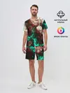 Мужской костюм с шортами / НЕОНОВЫЙ КОСМОС