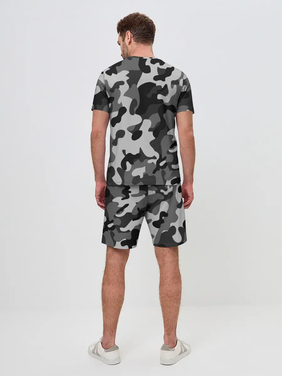Мужской костюм с шортами / ГОРОДСКОЙ КАМУФЛЯЖ | CITY MILITARY