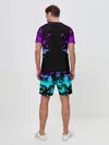 Мужской костюм с шортами / НЕОНОВЫЕ БАБОЧКИ | NEON BUTTERFLIES