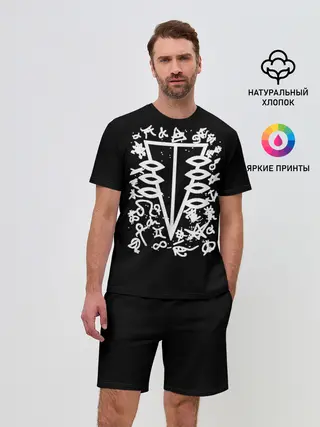 Мужской костюм с шортами / Символы