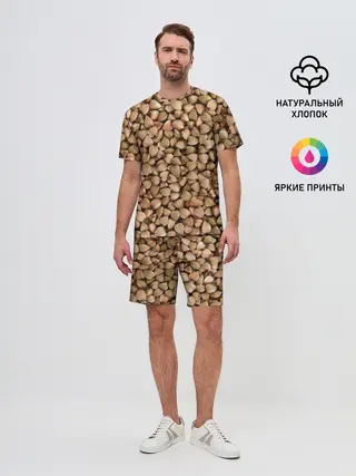 Мужской костюм с шортами / Гречка Греча