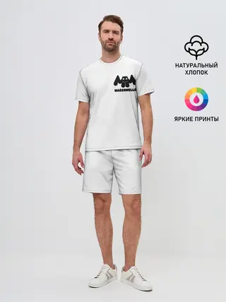 Мужской костюм с шортами / Marshmello