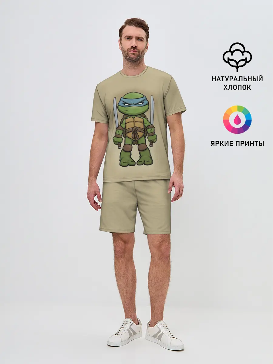 Мужской костюм с шортами / ЧЕРЕПАШКИ - НИНДЗЯ