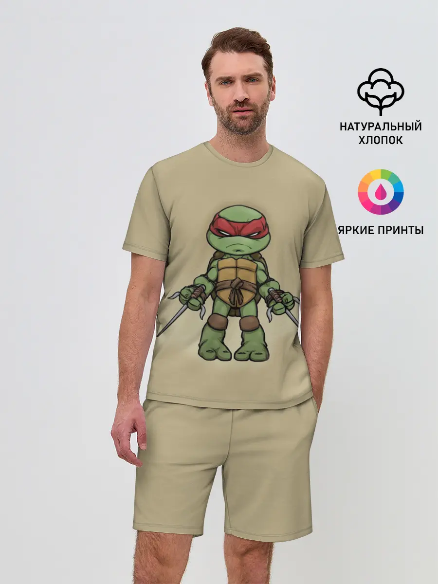 Мужской костюм с шортами / ЧЕРЕПАШКИ - НИНДЗЯ