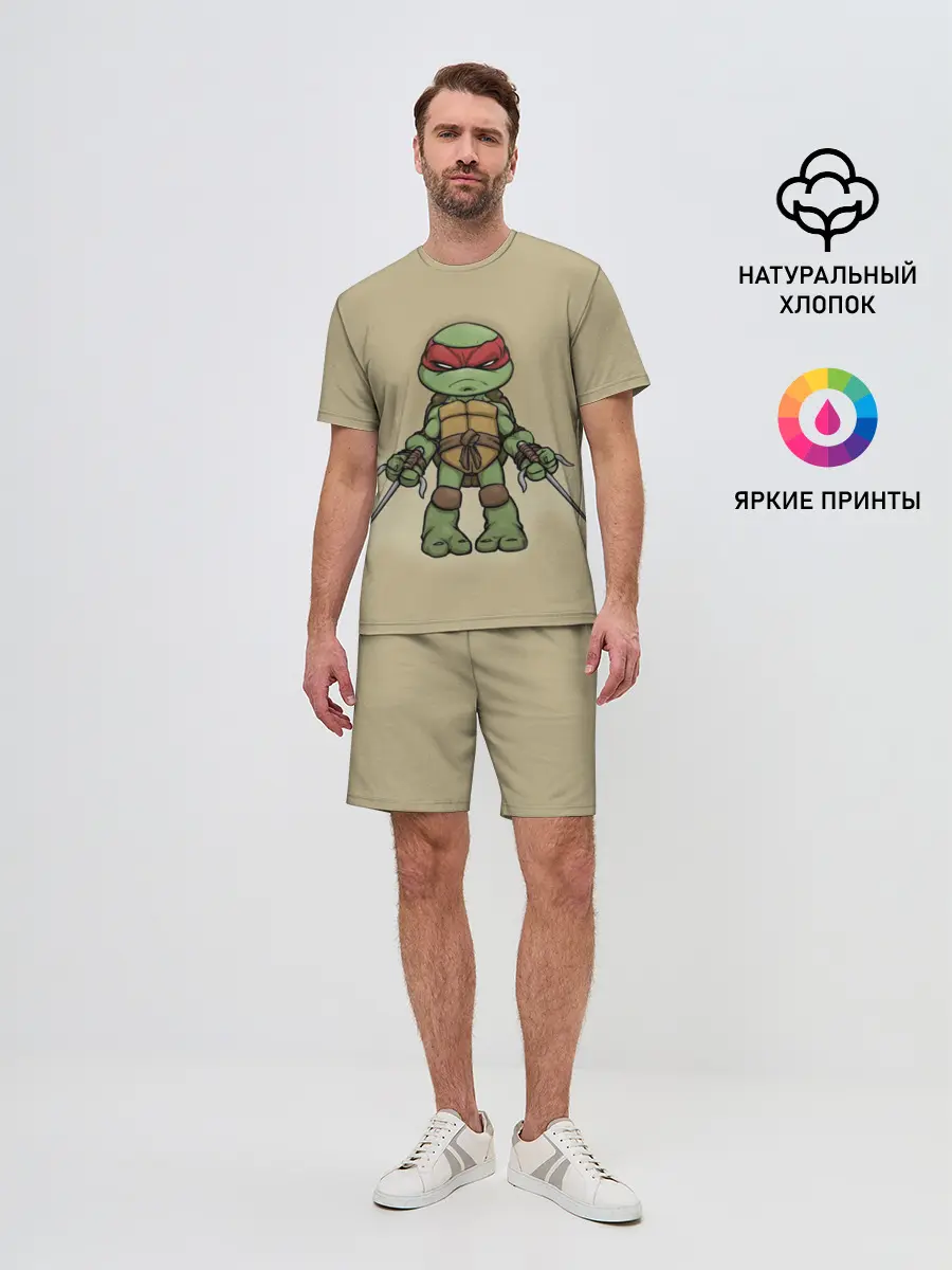 Мужской костюм с шортами / ЧЕРЕПАШКИ - НИНДЗЯ