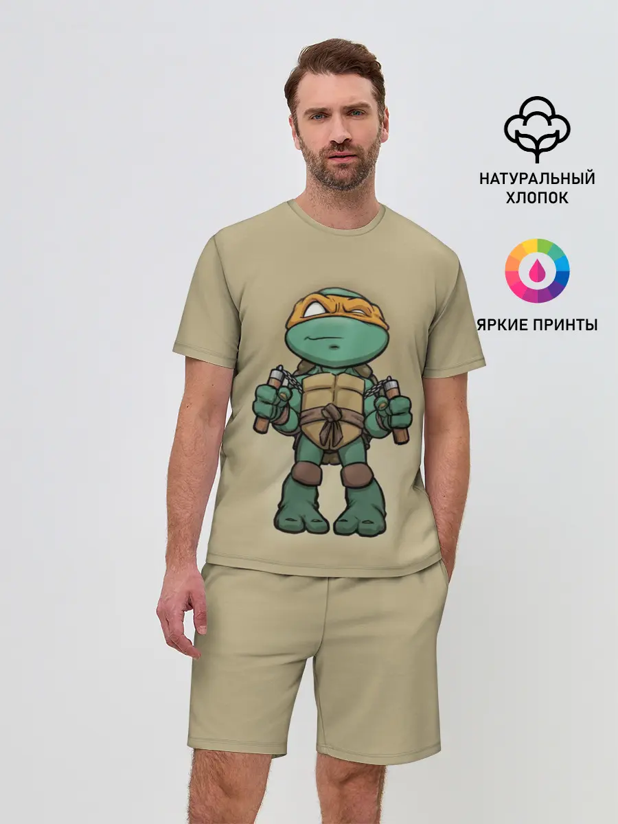 Мужской костюм с шортами / ЧЕРЕПАШКИ - НИНДЗЯ