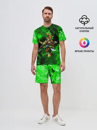 Мужской костюм с шортами / ЧЕРЕПАШКИ - НИНДЗЯ