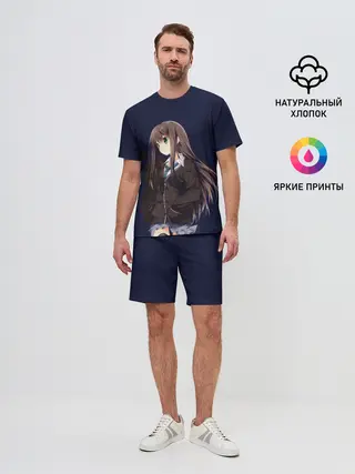 Мужской костюм с шортами / Школьная Тян