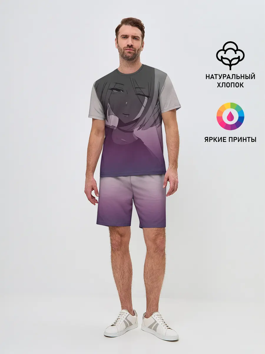 Мужской костюм с шортами / Аниме девочка в тумане