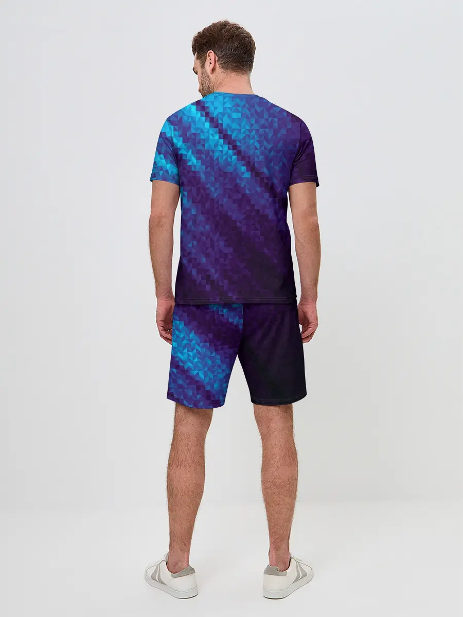 Мужской костюм с шортами / Abstract