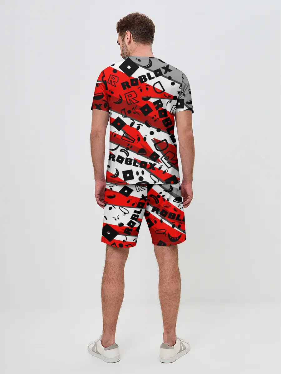 Мужской костюм с шортами / Roblox