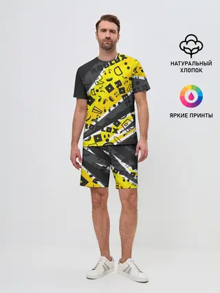 Мужской костюм с шортами / Roblox