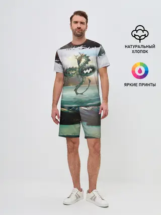 Мужской костюм с шортами / Дракон | Dragon